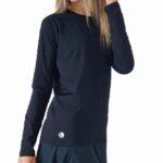 Blusa Manga Longa  Unissex Black Preto