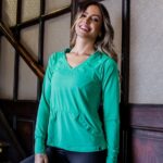 Blusa Canguru Varal Luna New Preto Black