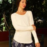 Blusa Varal Mullet Luna M/L Black Preto