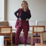 Calça Jogger Varal Tecno Merlot Vinho
