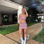 Saia Shorts Basic TT Dusk Harmony Estampado