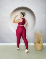 Legging Perform TL Carmim Marsala - Imagem 2