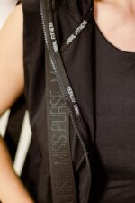 Colete Parka Nylon Rip. Black - Imagem 3