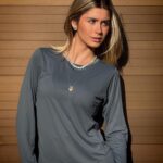 Blusa Active Slin SL Cinza