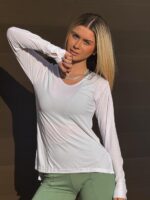 Blusa Miller SL Branco/Preto