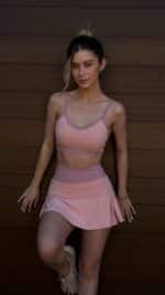 Saia Shorts Forma MX/LN Quartzo Rose - Imagem 2