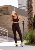 LEGGING SLIN POCKET TR COFFE - Imagem 4