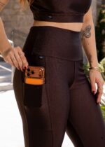 LEGGING SLIN POCKET TR COFFE - Imagem 2