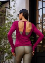 Blusa Varal Moviment Sl Carmine - Imagem 2